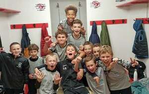 1er tour de coupe pour nos U11