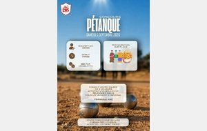 Tournoi pétanque