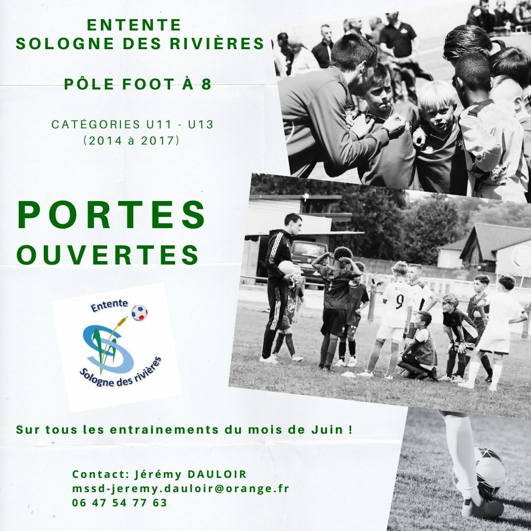 Portes ouvertes foot à 8