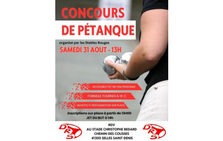 Concours pétanque