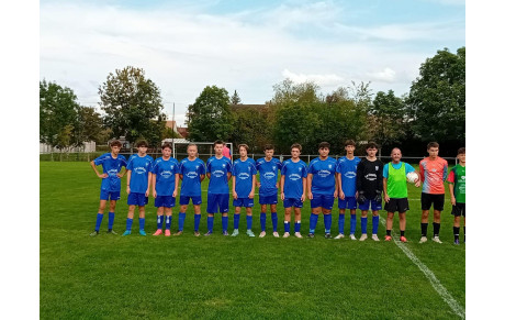 Défaite en Coupe du Centre pour nos U17