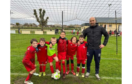 Nos U9 reçus 9 sur 9 !