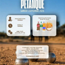 Tournoi pétanque